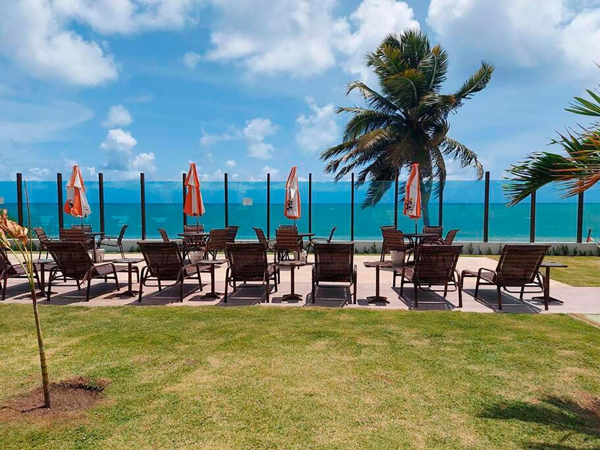 Flat Frente Mar - Praia De Tabatinga كوندي المظهر الخارجي الصورة